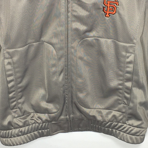 MLB SF Giants G-III Sports by Carl Banks Women's Full-Zip Jacket Gray Size Small - Picture 3 of 14